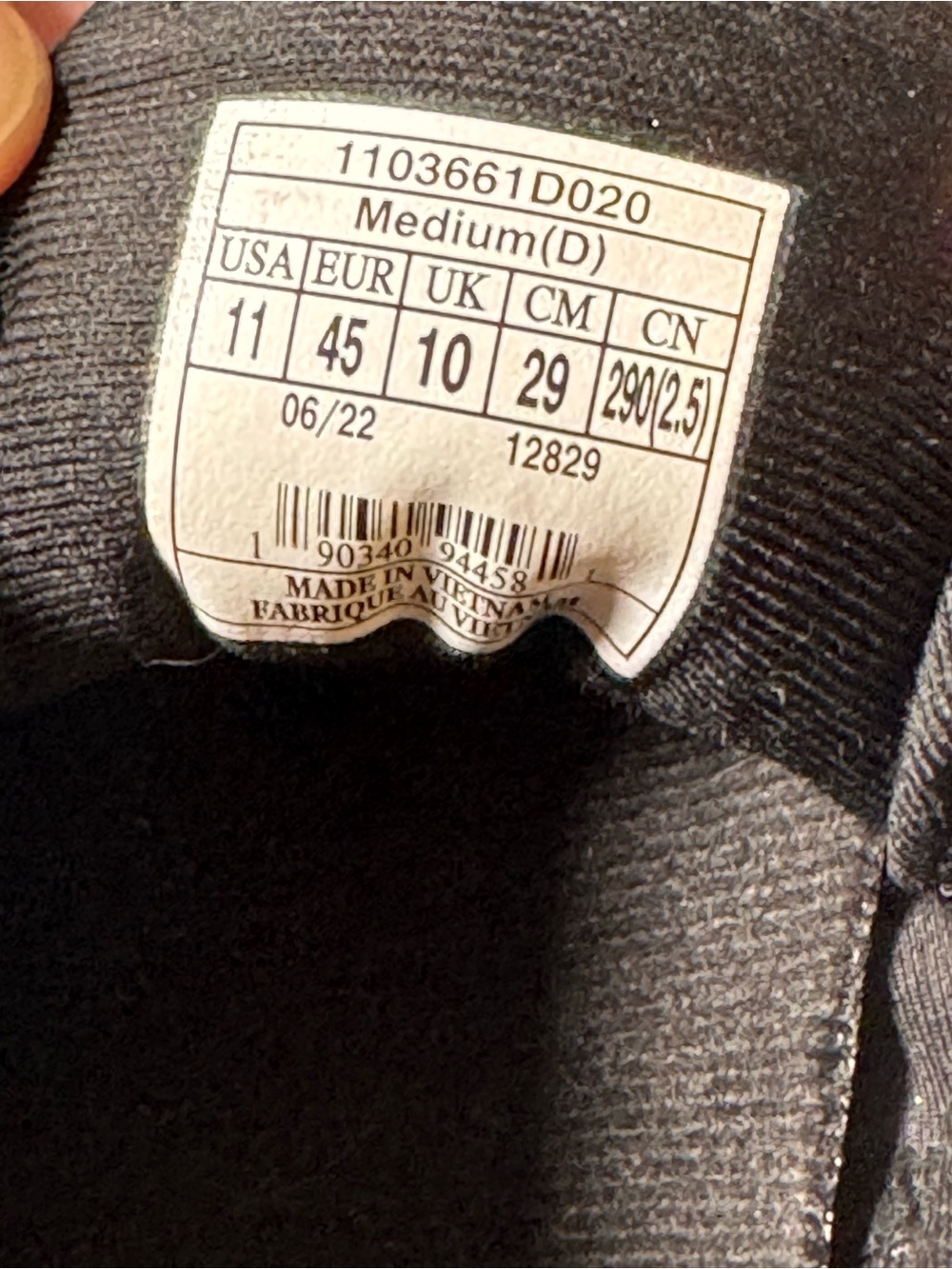 Brooks Adrenaline GTS 22 Men’s Size 11 Black Running Shoes Athletic Sneakers - Picture 4 of 6